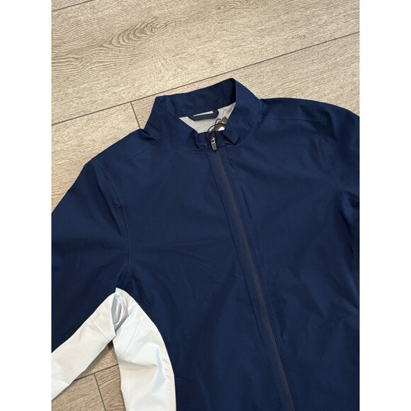 Sun Mountain Monsoon Rain Jacket Womens XL Golf Jacket Navy White NWT - Picture 3 of 7